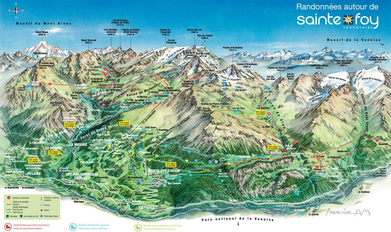 Arpege Des Neiges Apartment Sainte-Foy-Tarentaise Bagian luar foto